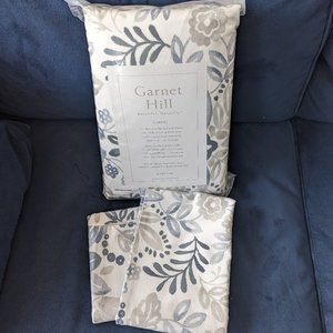 NEW Garnet Hill Signature Flannel Duvet and Cases